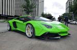 Lamborghini Aventador LP700-4 by Liberty Walk on PUR Wheels 2016 года